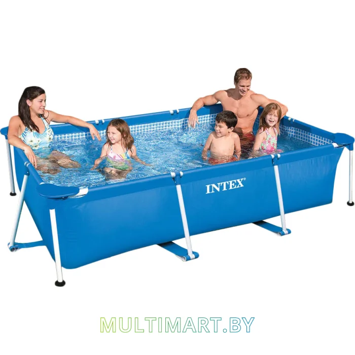 Каркасный бассейн Intex Rectangular Frame 300x200x75 (58981/28272)